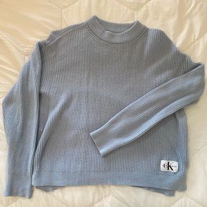 CALVIN KLEIN Light Blue Sweater